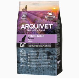 arquivet kuivtoit steriliseeritud kassidele, 1,5 kg