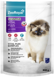 Vital Plus Sensitive kuivtoit kassile lambalihaga, 800g